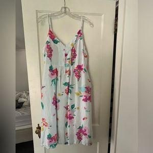 Joules stewpot sundress with exposed zipper.